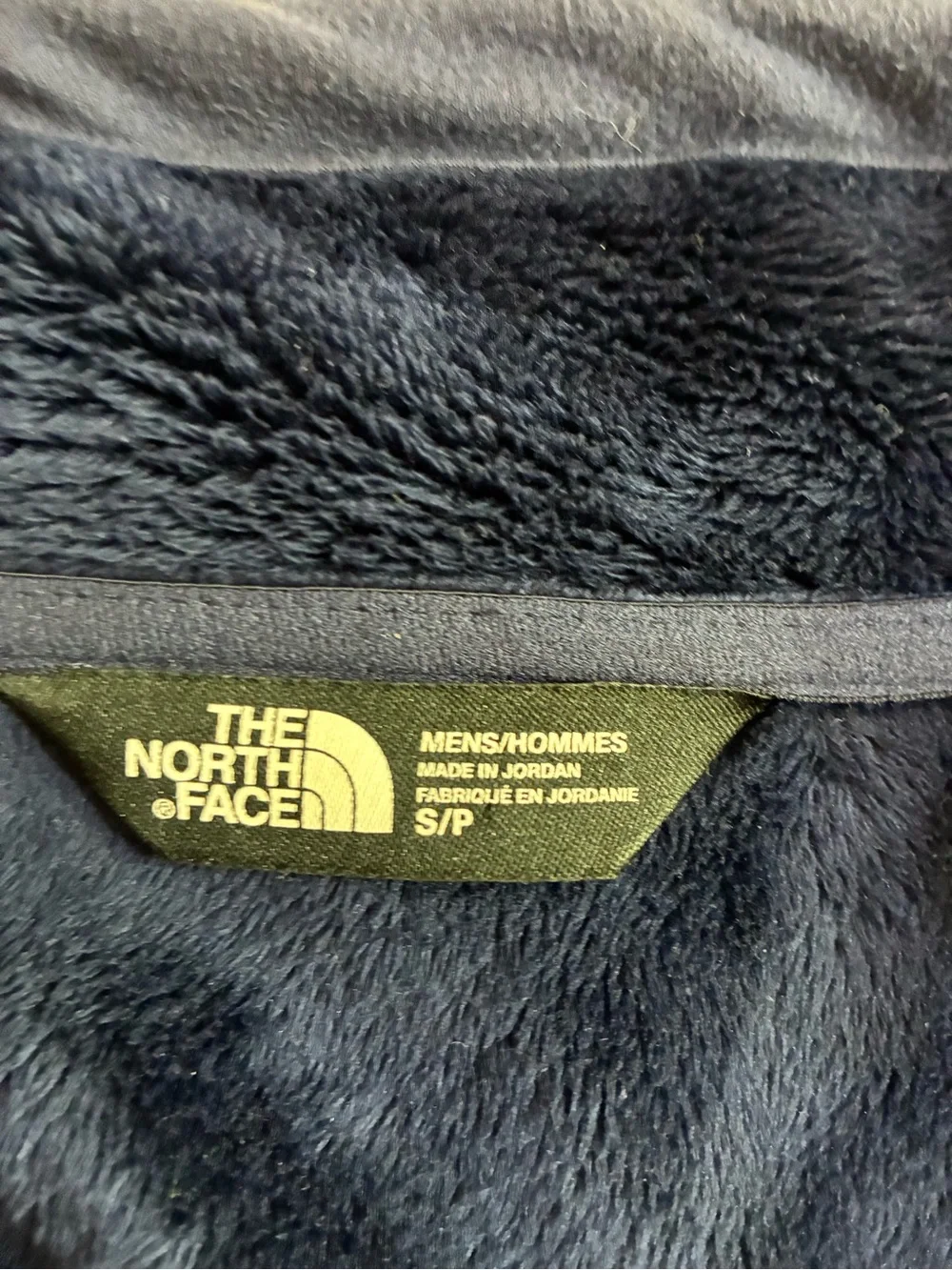 The North Face Navy Blue Softshell Jacket Men’s Sz S